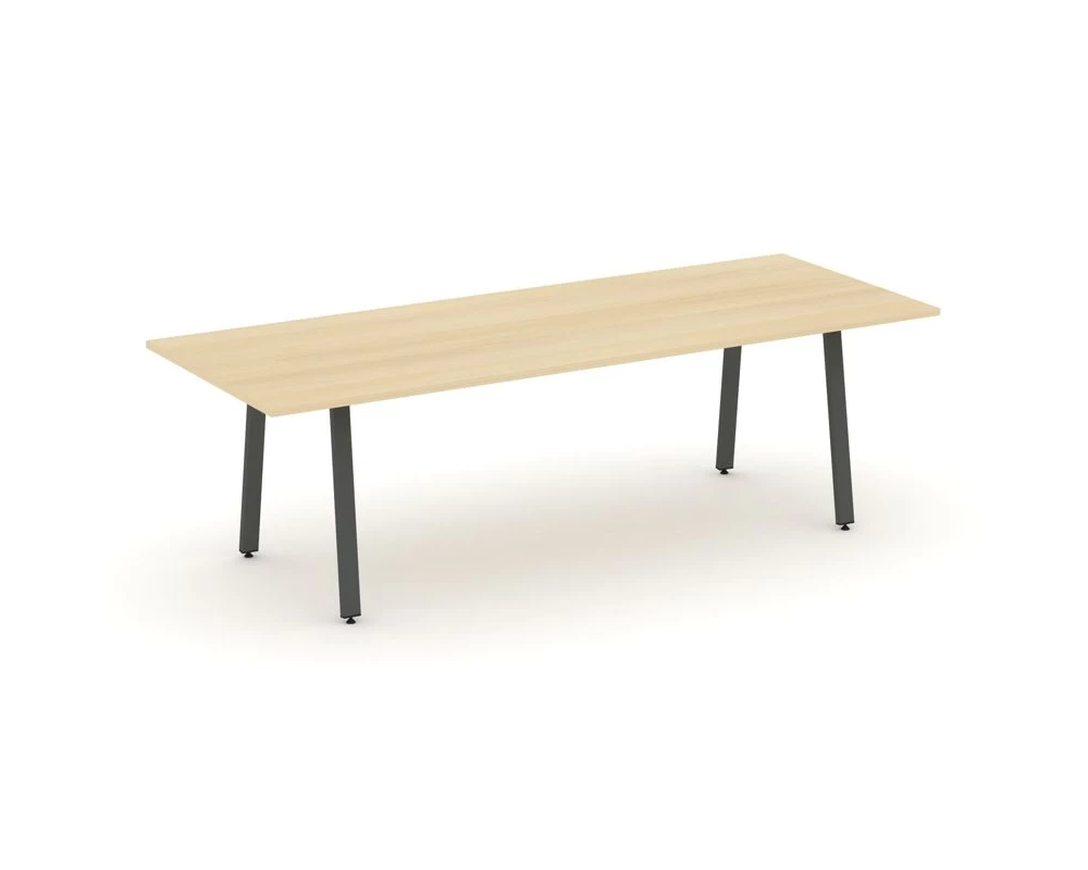 Стол переговорный на А-образном каркасе без лючка 2580x980x750 Style Project Direct
