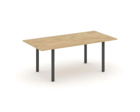 Стол переговорный на П-образном каркасе без лючка 1980x980x750 Style Project Direct images