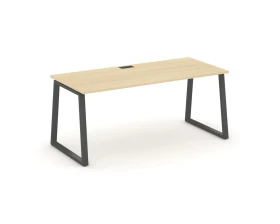 Стол письменный опоры трапеция 1380x800x750 Style Project Direct images