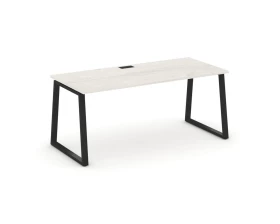 Стол письменный опоры трапеция 1380x800x750 Style Project Direct images