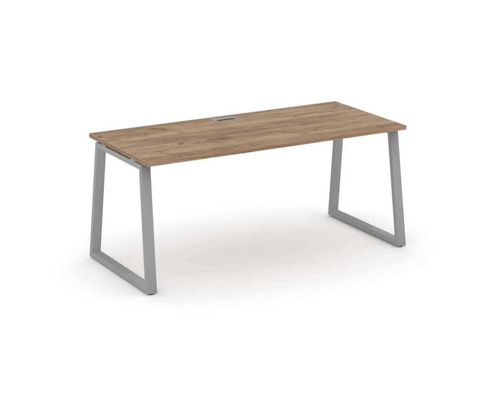 Стол письменный опоры трапеция 1380x800x750 Style Project Direct