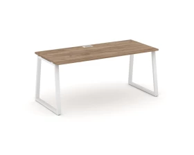 Стол письменный опоры трапеция 1380x800x750 Style Project Direct images