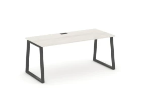 Стол письменный опоры трапеция 1380x800x750 Style Project Direct images