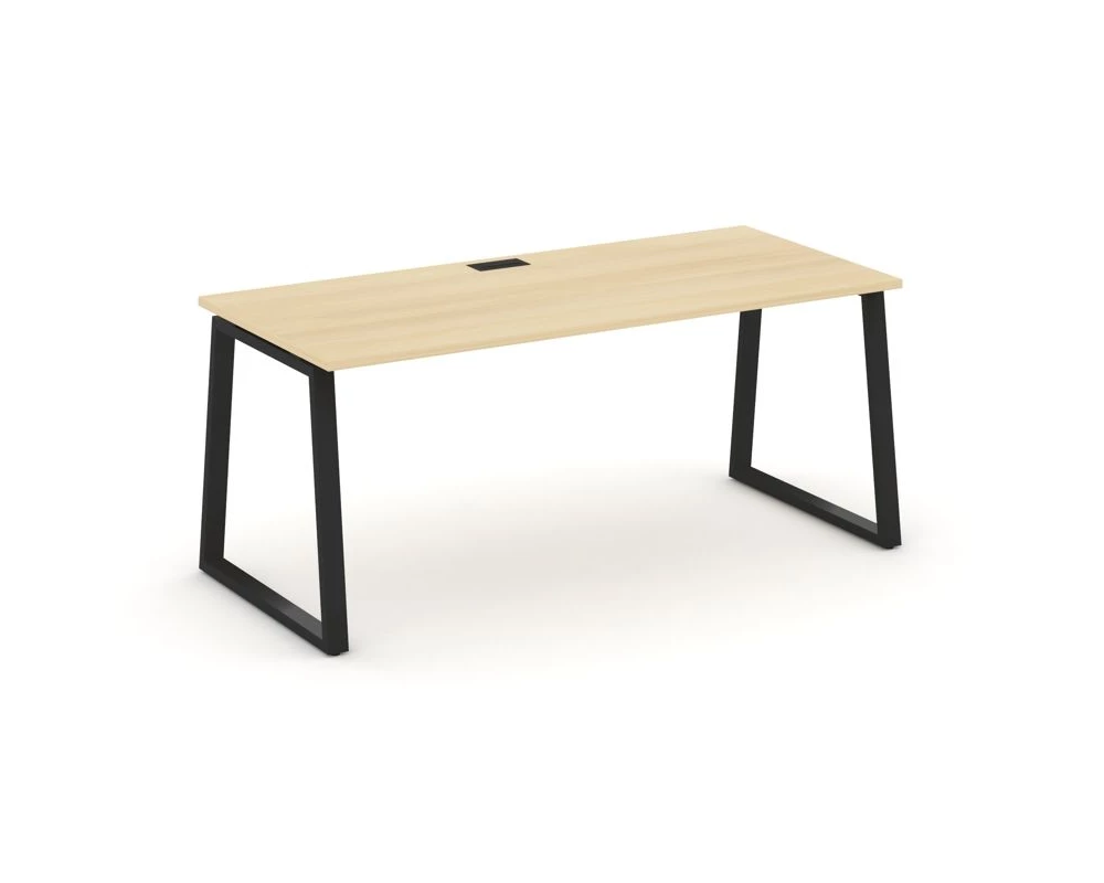 Стол письменный опоры трапеция 1580x800x750 Style Project Direct