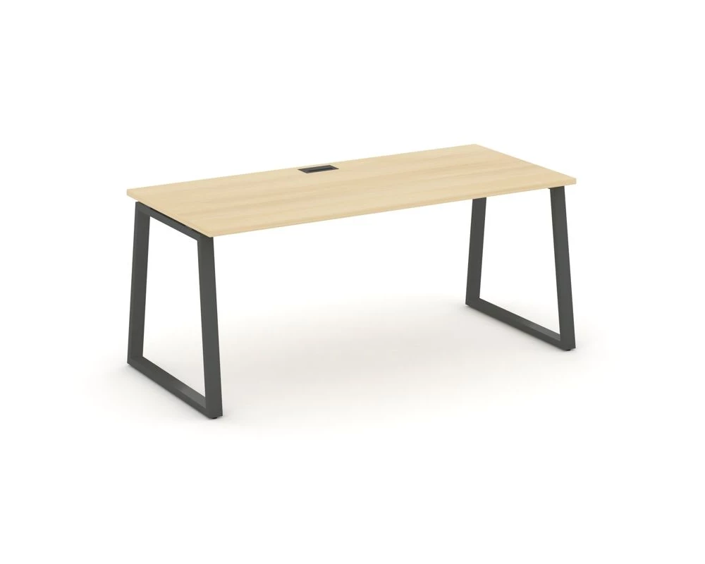 Стол письменный опоры трапеция 1580x800x750 Style Project Direct