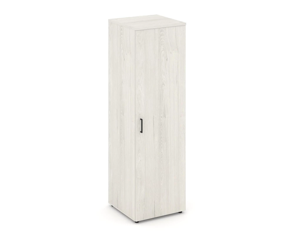 Гардероб узкий глубокий с полкой и штангой-трубой овальной 600x600x1982 зад. стенка HDF Style Project