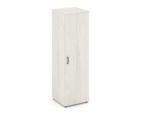 Гардероб узкий глубокий с полкой и штангой-трубой овальной 600x600x1982 зад. стенка HDF Style Project images