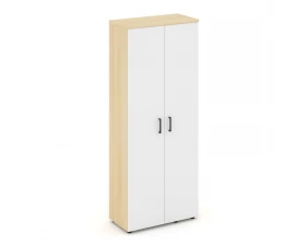 Гардероб широкий неглуб. с выдвижной штангой и полками 796x400x1982 зад. стенка HDF Style Project images