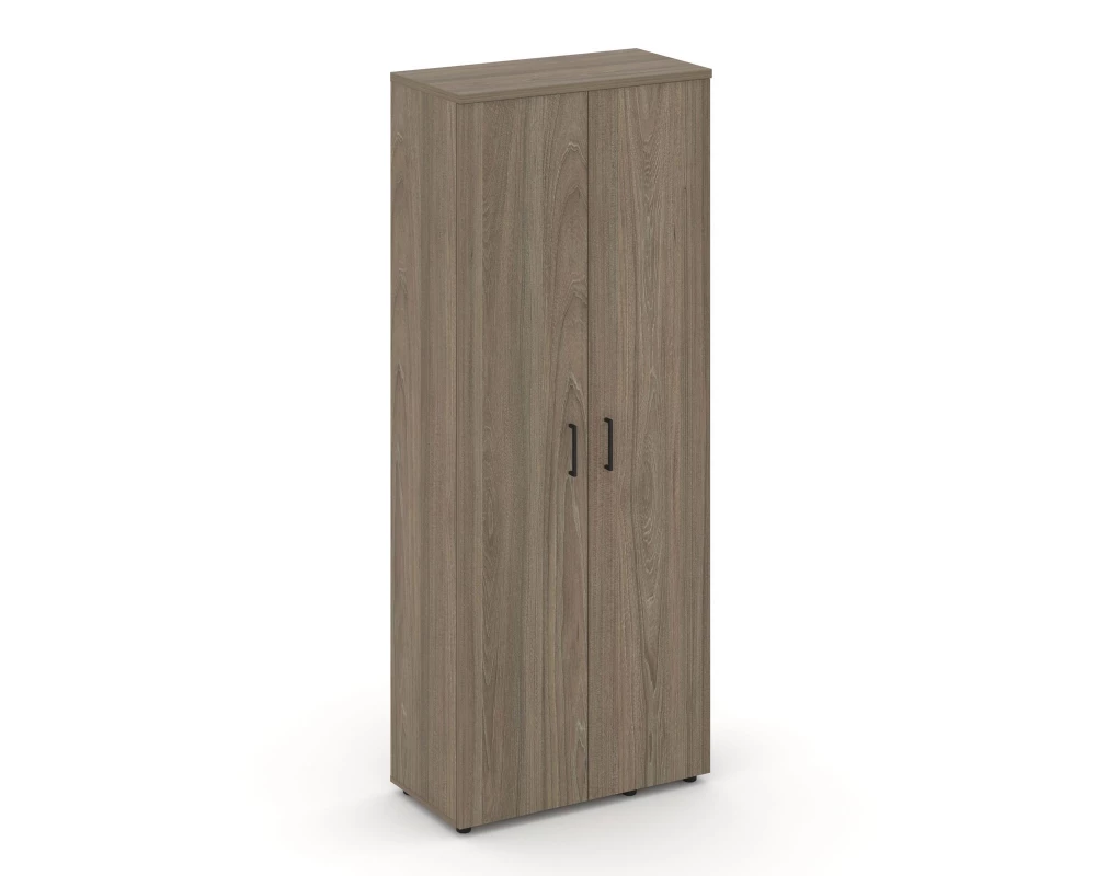 Гардероб широкий неглуб. с выдвижной штангой и полками 796x400x1982 зад. стенка HDF Style Project