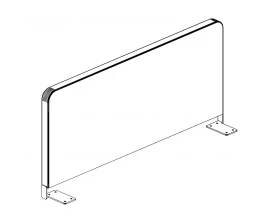 Экран боковой ЛДСП 980х16х297 Style Project images