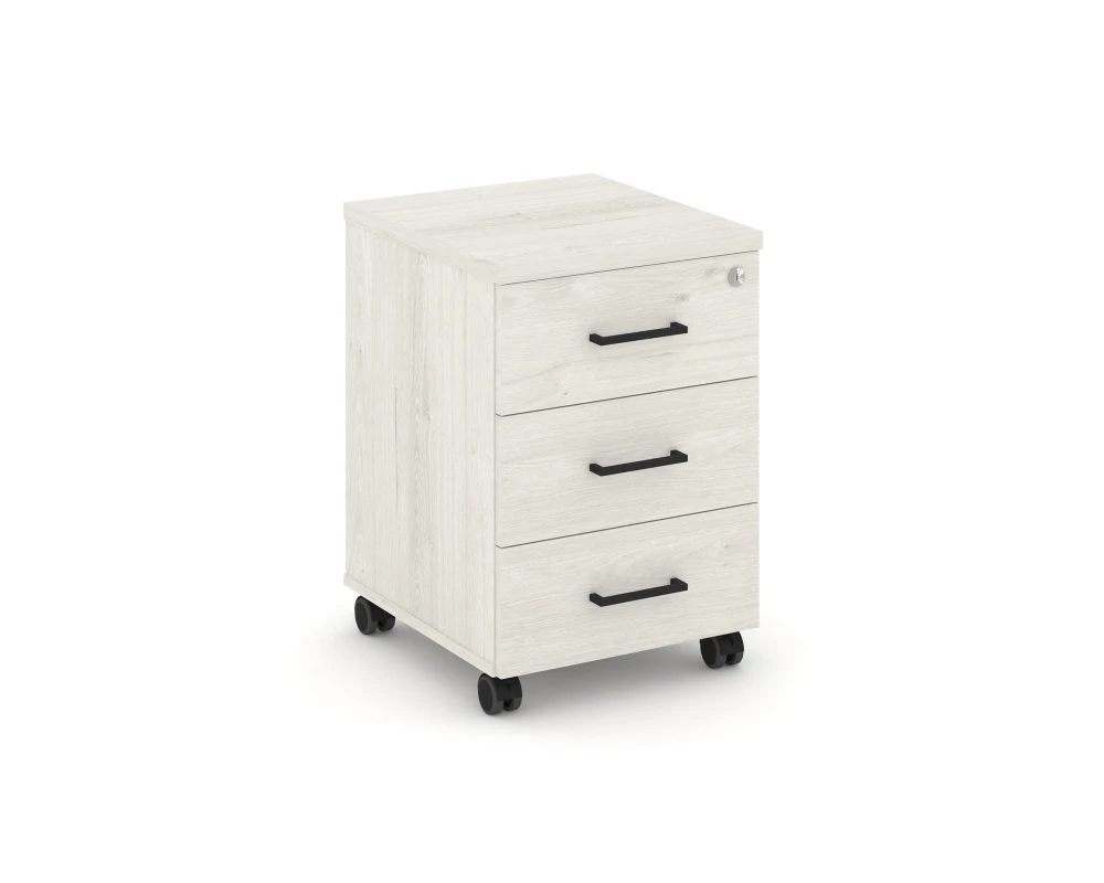 Тумба мобильная 3 ящ. Стандартные колеса 416x460x611 Style Project