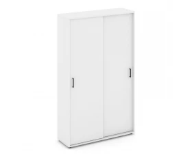 Шкаф-купе с полками в 2-х секциях 1200x400x1982 зад. стенка HDF Style Project images