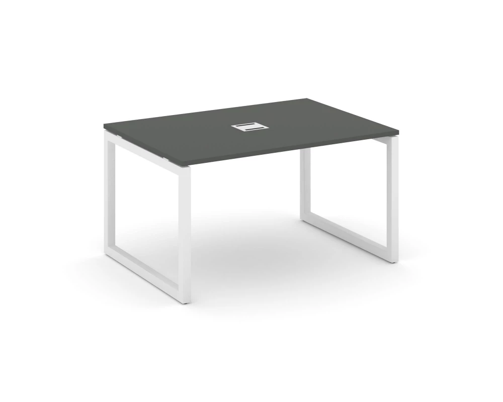 Стол переговорный на О-образном каркасе 50 мм с лючком 980x980x750 Style Project