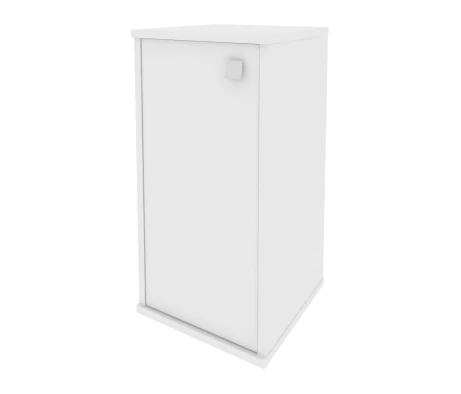 Шкаф низкий узкий 1 низкая дверь ЛДСП левый 412x410x828 Стайл Систем / Style System