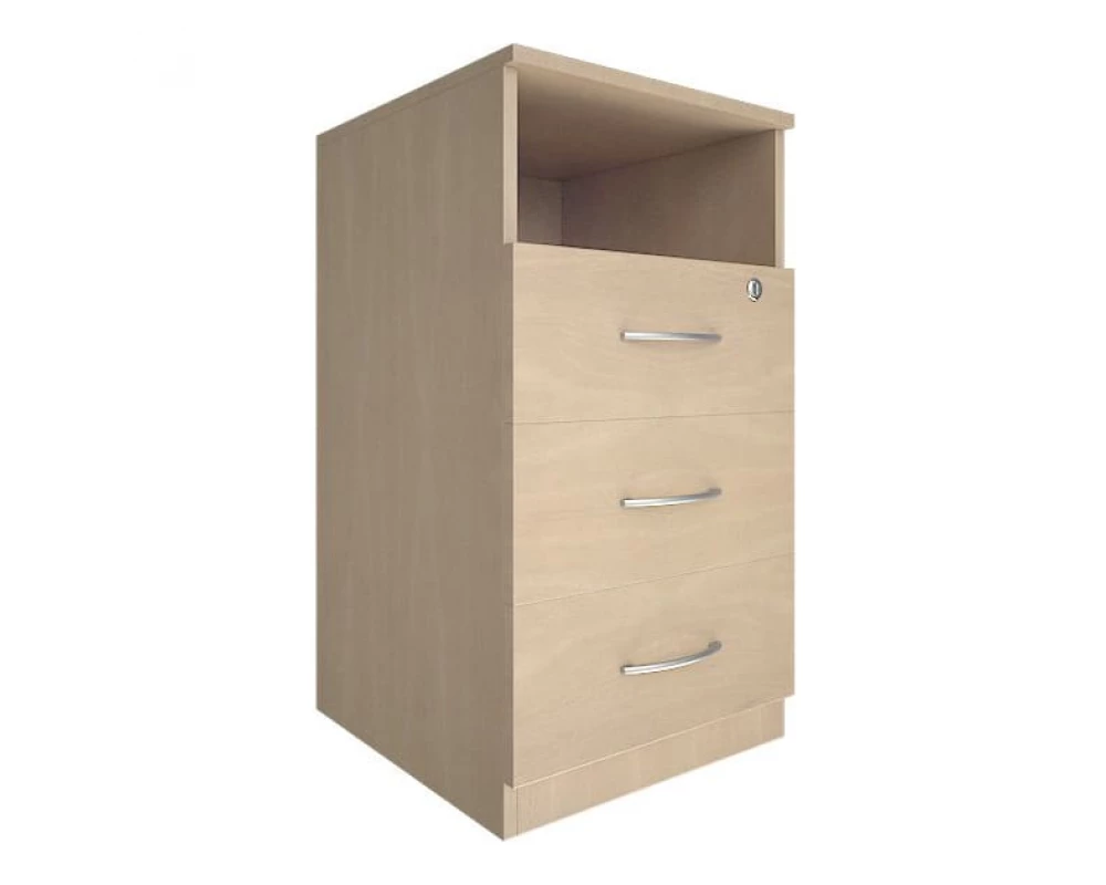 Тумба приставная с замком 412x450x750 Nova S