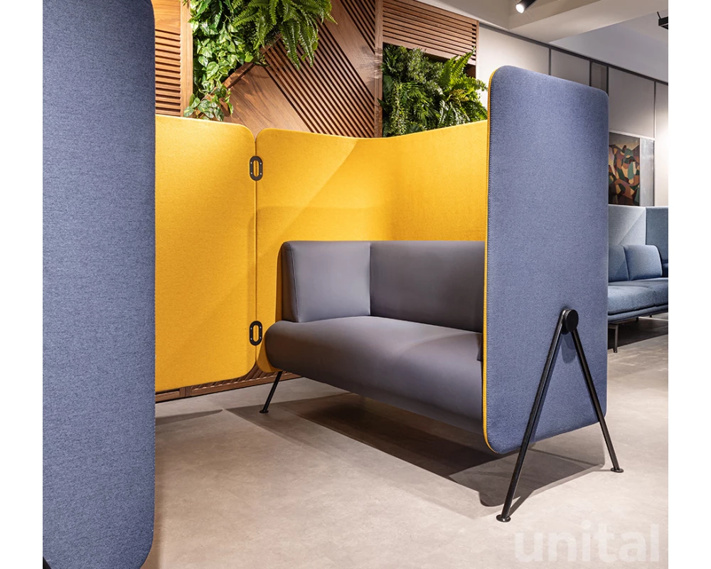 Набор мягкой мебели с акустической перегородкой Morgan