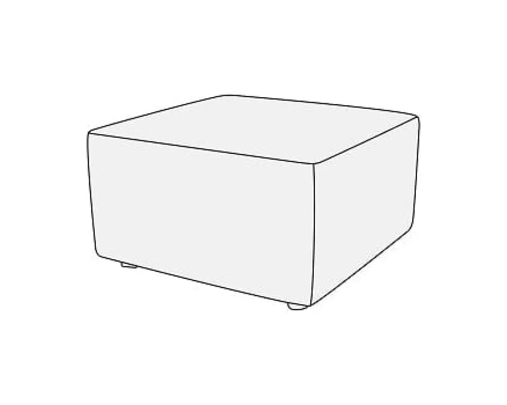 Пуф 1-но местный Гамма