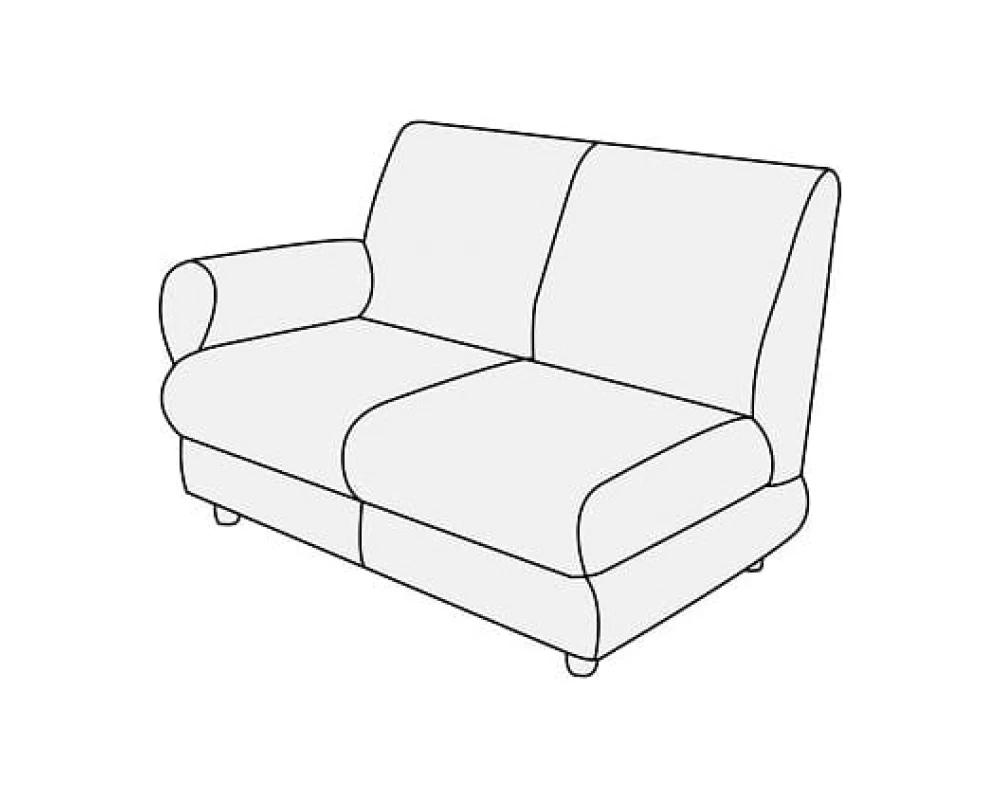 Модуль 2-х мест. с лев./прав. подл-ком Матрикс