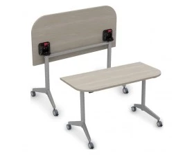 Складной радиусный стол Simple с фиксаторами (1650*600*750) 8ФСРР.103-S BEND new images