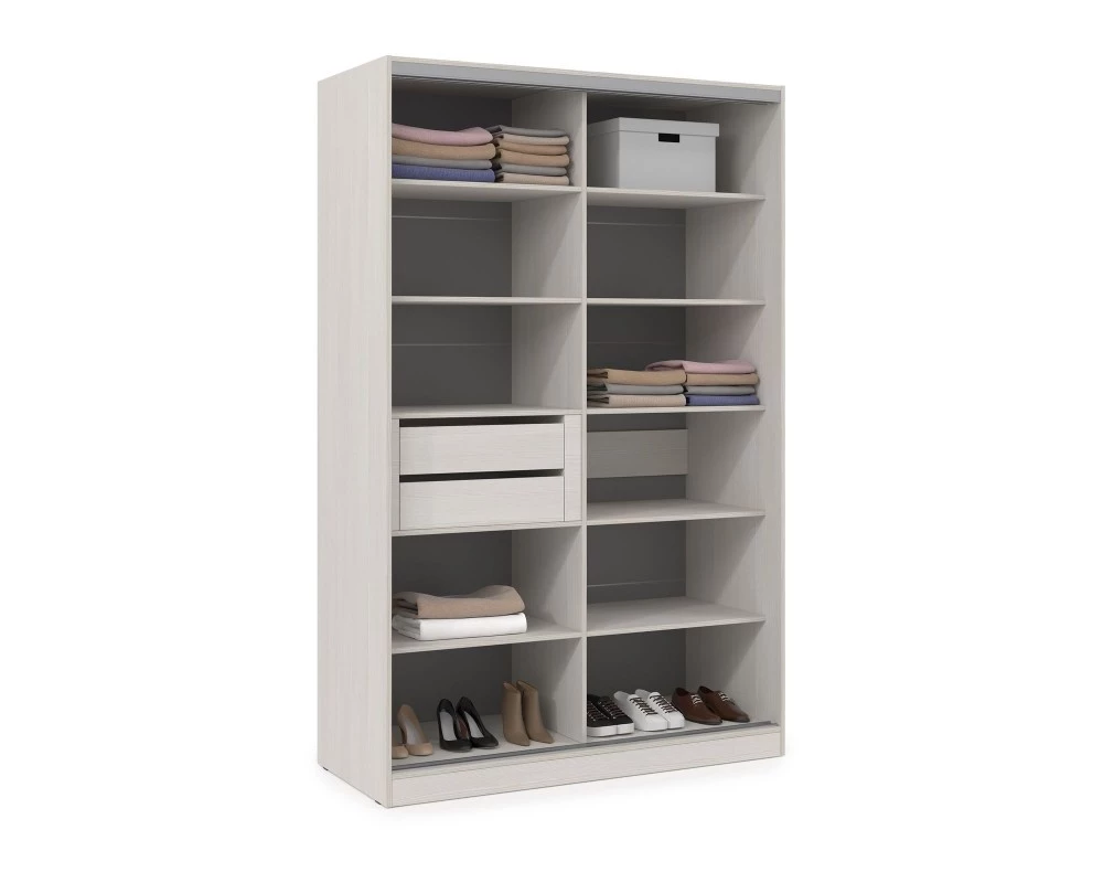 Шкаф-купе 2-дверный (1404*600*2201) ШКДД.14.9 Comfort