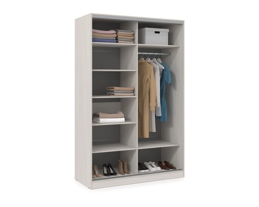 Шкаф-купе 2-дверный (1604*600*2201) ШКДЗ.16.3 Comfort