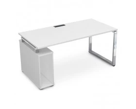 Стол с тумбой под системный блок (1600*800*750) НССБ-О.984 Gloss Line images