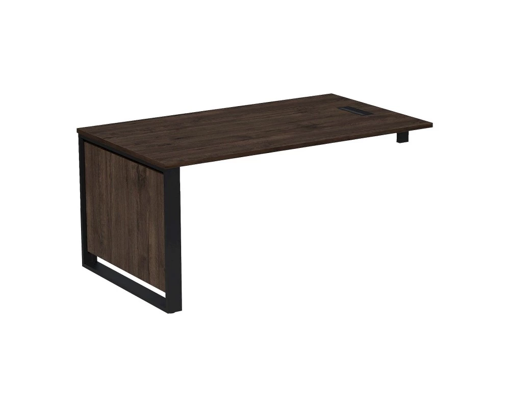 Стол рабочий с лючком, с опорным кронштейном (1600x900x750) Magnetic