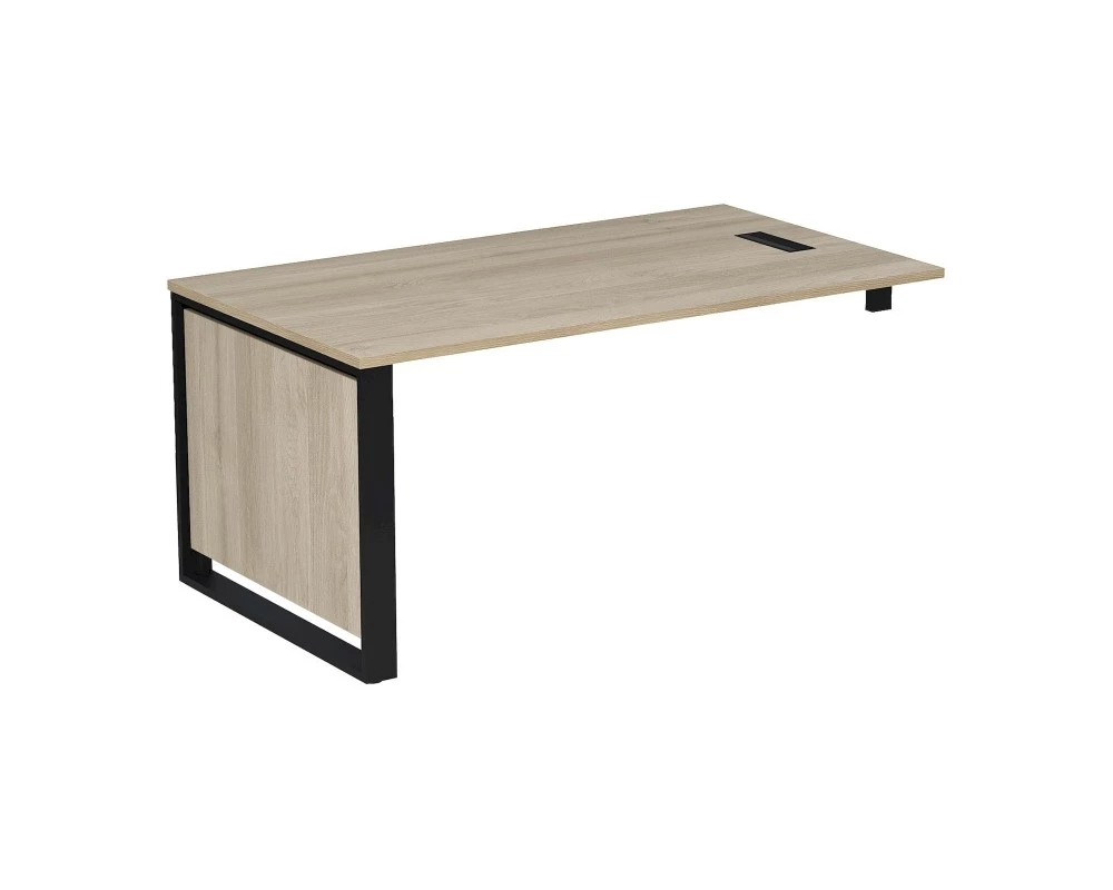 Стол рабочий с лючком, с опорным кронштейном (1600x900x750) Magnetic