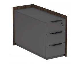 Тумба опорная, угловая с ящиками (УНИВЕРСАЛЬНАЯ: ПРАВАЯ/ЛЕВАЯ) (984x404x670) Magnetic images