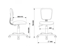 Кресло Бюрократ Ch-204NX images