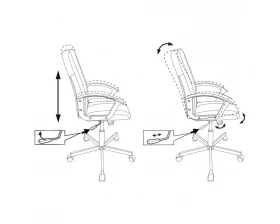 Кресло Бюрократ CH-551 images
