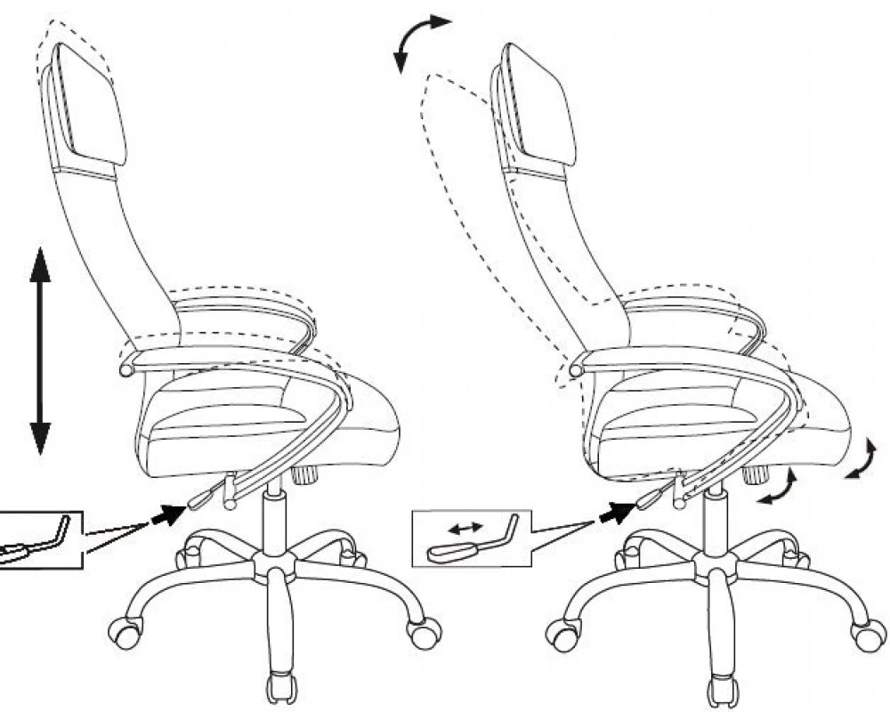 Кресло Бюрократ CH-608SL/ECO