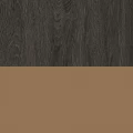 Дуб темный/Капучино