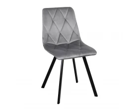 Стул обеденный Рокки ножки прямоугольные черные images