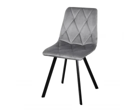 Стул обеденный Рокки ножки прямоугольные черные images