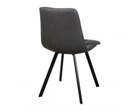 Стул обеденный Рокки ножки прямоугольные черные images