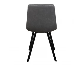 Стул обеденный Рокки ножки прямоугольные черные images