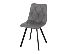 Стул обеденный Рокки ножки прямоугольные черные images