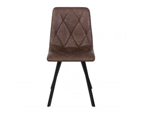 Стул обеденный Рокки ножки прямоугольные черные images