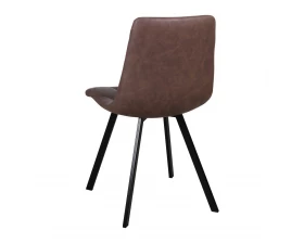 Стул обеденный Рокки ножки прямоугольные черные images