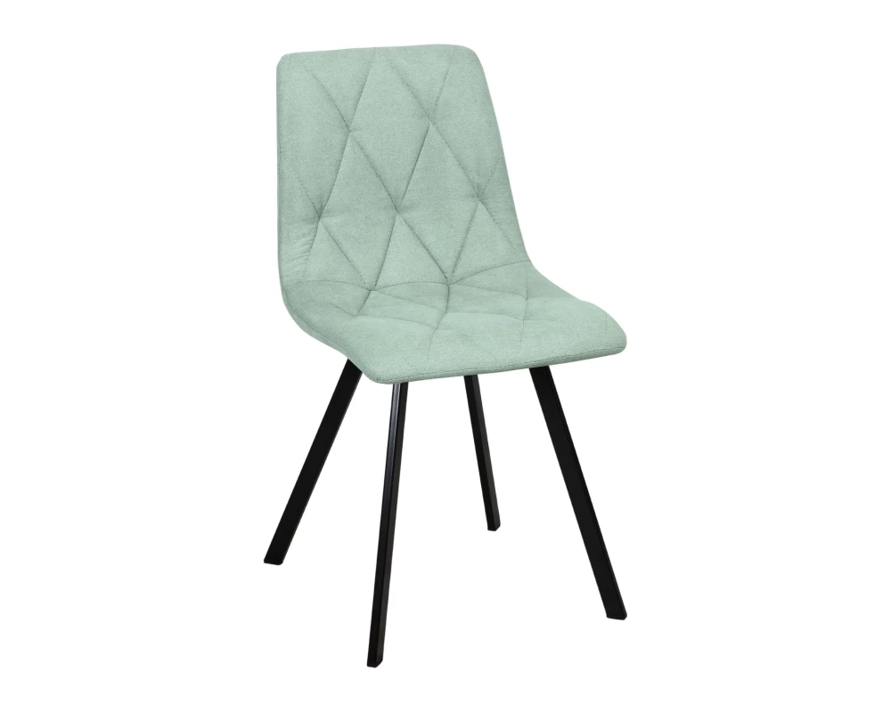 Стул обеденный Рокки ножки прямоугольные черные