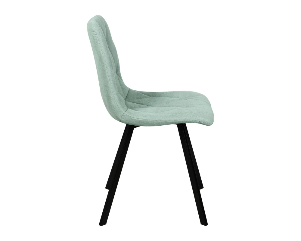 Стул обеденный Рокки ножки прямоугольные черные