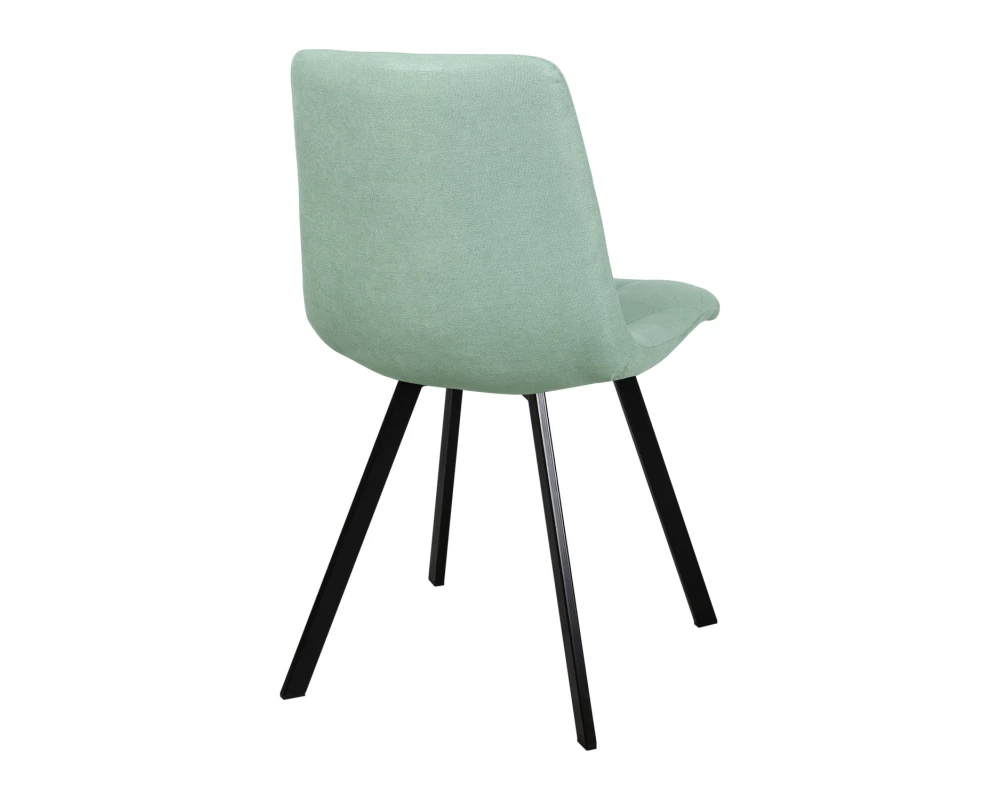 Стул обеденный Рокки ножки прямоугольные черные