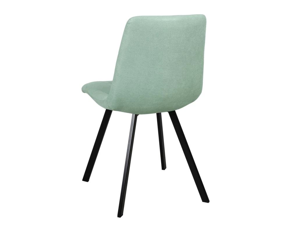 Стул обеденный Рокки ножки прямоугольные черные