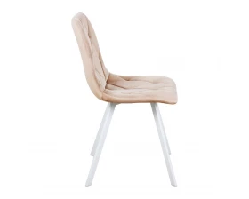 Стул обеденный Рокки-РФ ножки прямоугольные белые images