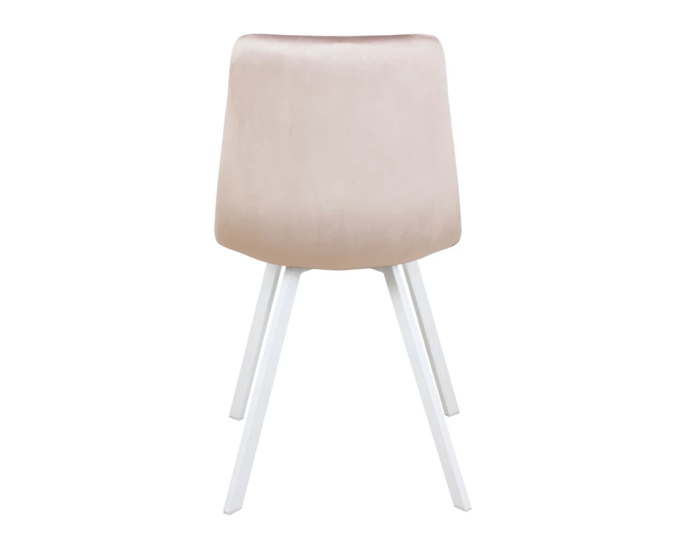 Стул обеденный Рокки-РФ ножки прямоугольные белые