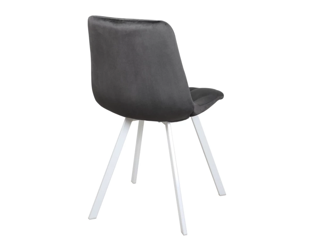 Стул обеденный Рокки-РФ ножки прямоугольные белые