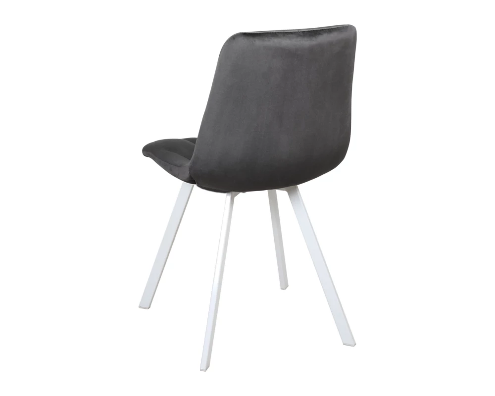 Стул обеденный Рокки-РФ ножки прямоугольные белые