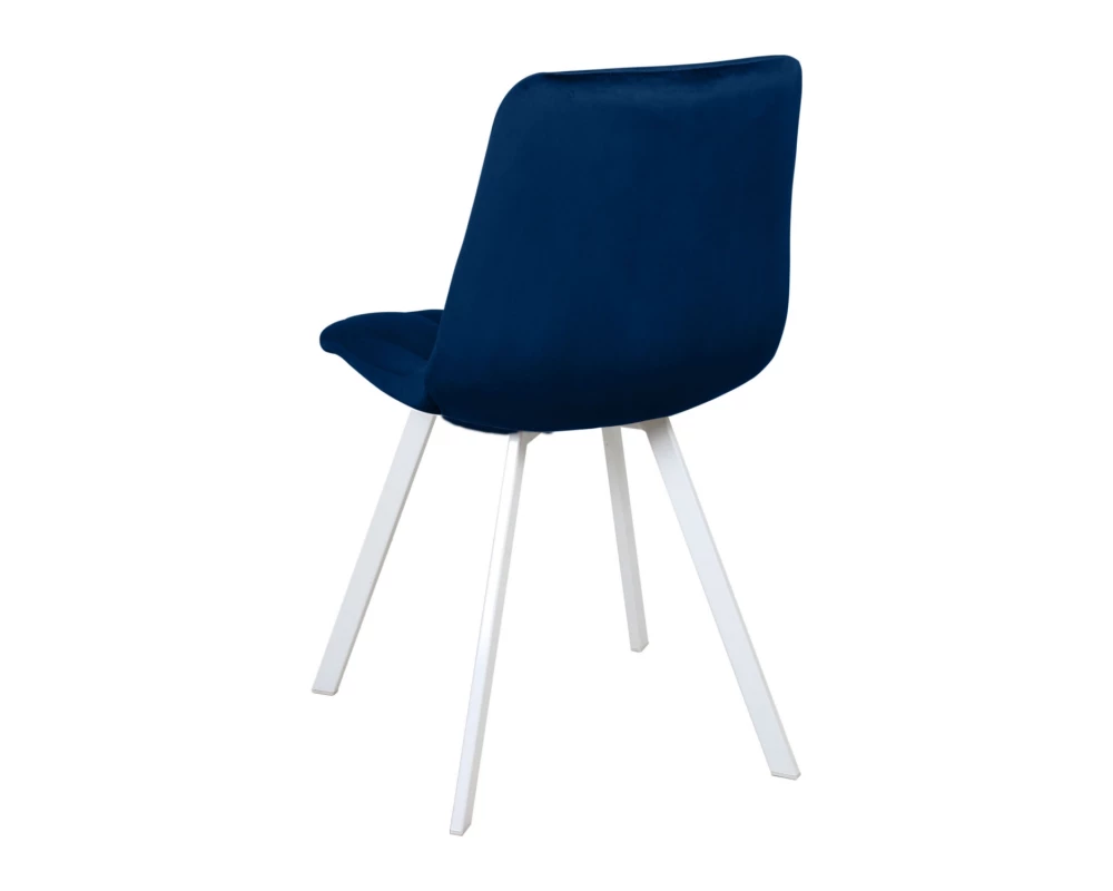 Стул обеденный Рокки-РФ ножки прямоугольные белые