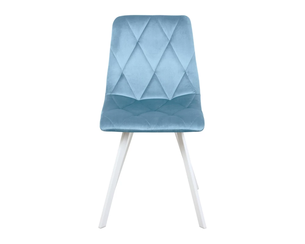 Стул обеденный Рокки-РФ ножки прямоугольные белые